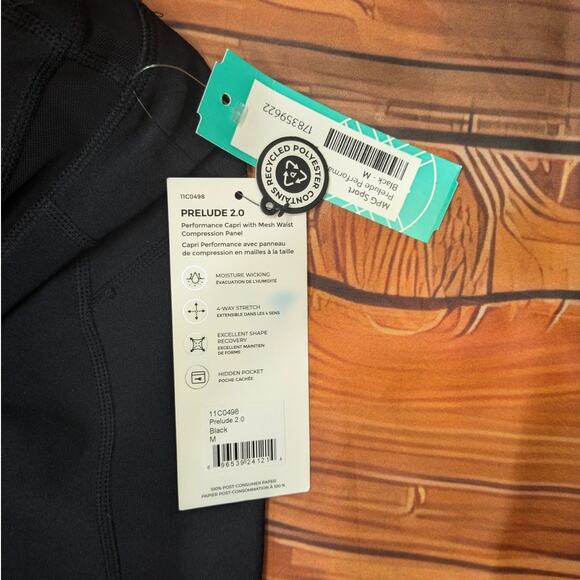 New MPG Sport Prelude Performance Capri Legging Size M - Picture 2 of 5